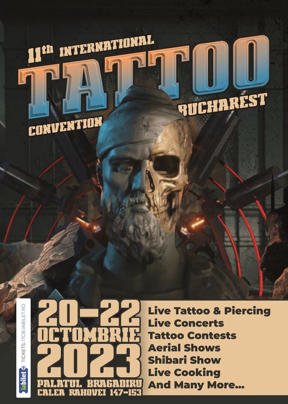 International Tattoo Convention Bucharest 20 22 October 2023
