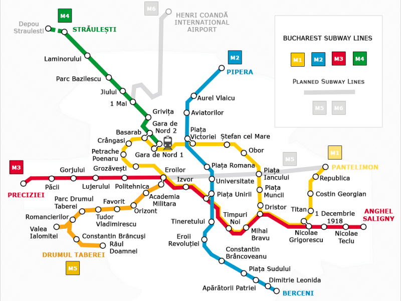 Bucharest Metro/Subway system – Everything you need to know (update&nbsp;03/05/2025)