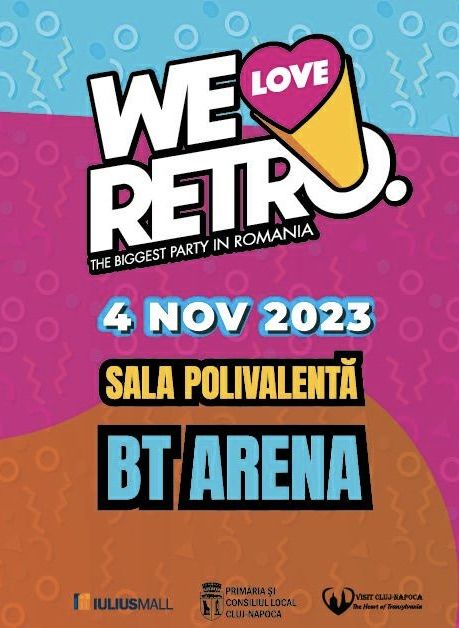 We Love Retro – Cluj, 4 November 2023