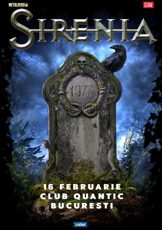 Sirenia – 16 February 2024, Bucharest & 15 February 2024, Cluj