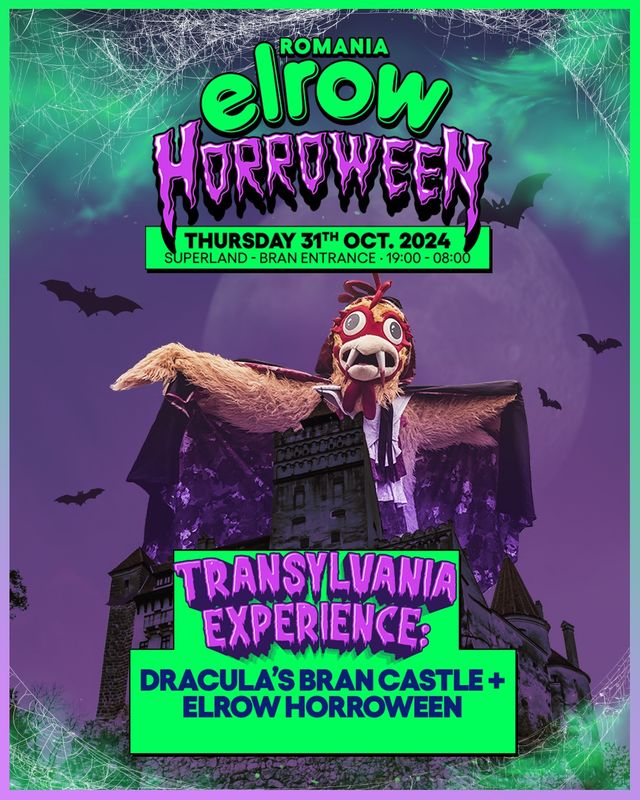 Bran: Elrow Horroween – Dracula’s Bran Castle – 31 October&nbsp;2024