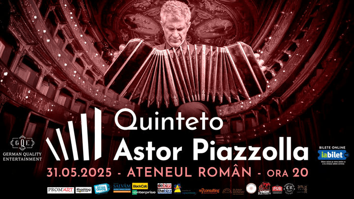 QUINTETO ASTOR PIAZZOLLA – Ateneul Roman, Bucharest – 31st May&nbsp;2025