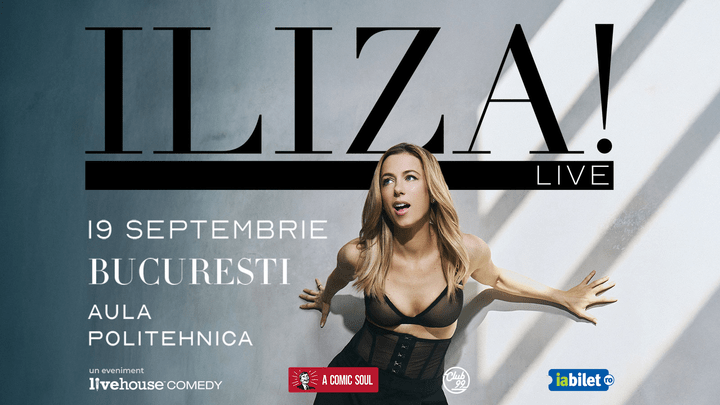 Iliza Shlesinger – Politechnic University, Bucharest – 19 September,&nbsp;2025