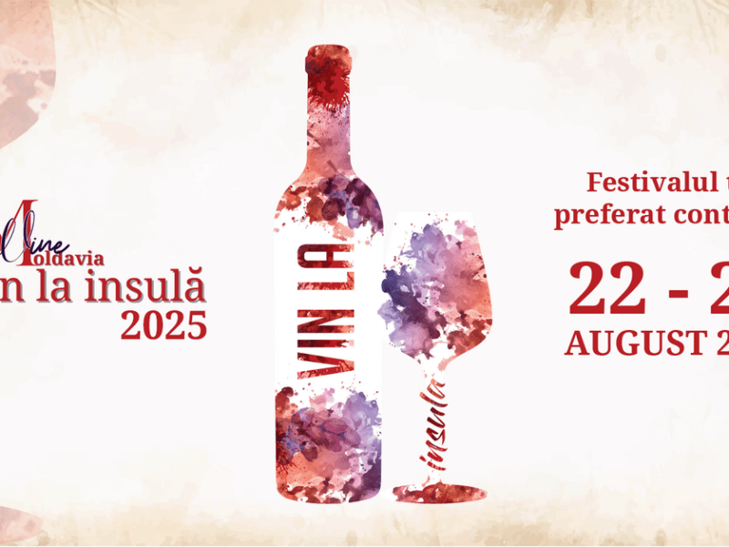 Vin La Insula 2025 – Wine on an Island Festival – Cheese and Wine Tasting festival 22-24 August&nbsp;2025