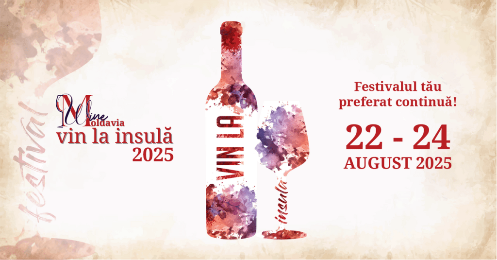 Vin La Insula 2025 – Wine on an Island Festival – Cheese and Wine Tasting festival 22-24 August&nbsp;2025