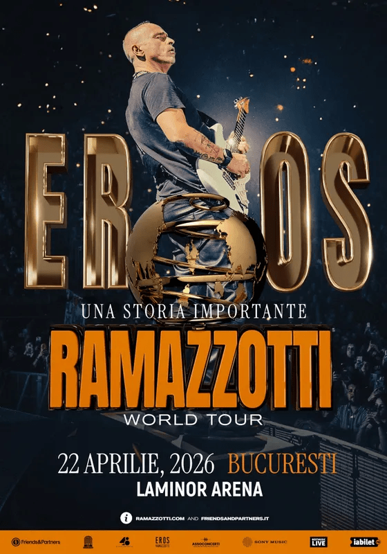 Eros Ramazzotti – Sala Laminor, 2026, 22nd April&nbsp;2026