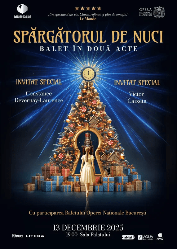 The Nut Cracker – The Magic of Chrismas Balet – 13 and 14 of December,&nbsp;Bucharest